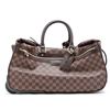 Image 1 : Louis Vuitton Damier Ebene Canvas Leather Eole 50cm Duffle Bag