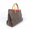 Image 3 : Louis Vuitton Brown Monogram Canvas Leather Pallas MM Satchel Bag