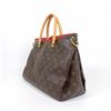 Image 4 : Louis Vuitton Brown Monogram Canvas Leather Pallas MM Satchel Bag