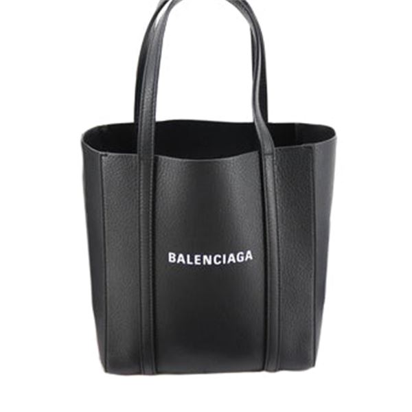 Balenciaga Black Calfskin Leather Everyday Small Tote Bag