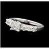 Image 1 : 1.44 ctw Diamond Ring - 14KT White Gold