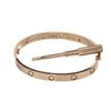 Image 1 : Cartier Rose Gold Love Bracelet with Diamonds 17