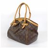 Image 3 : Louis Vuitton Brown Monogram Canvas Leather Tivoli GM Satchel Bag