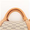 Image 8 : Louis Vuitton Damier Azur Canvas Leather Keepall 55 cm Bandouliere Duffle Bag Lu