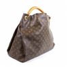 Image 2 : Louis Vuitton Brown Monogram Canvas Leather Artsy GM Hobo Bag