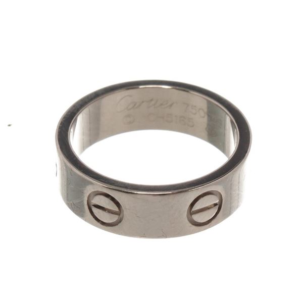 Cartier Silver Love Band Ring