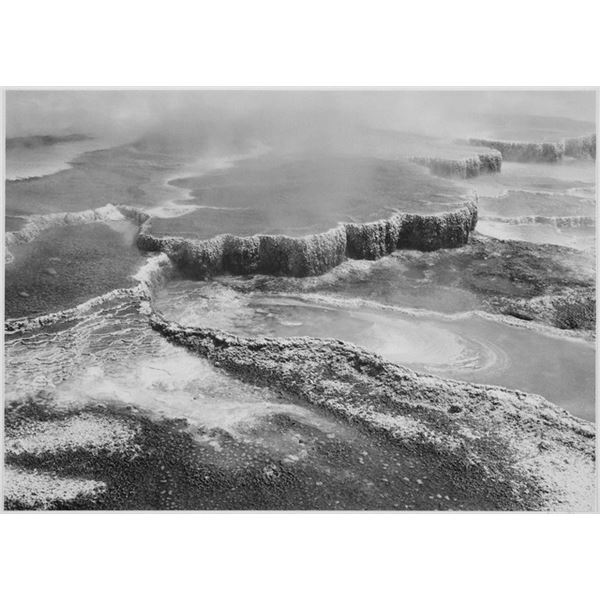 Adams - Jupiter Terrace - Fountain Geyser Pool, Yellowstone National Park