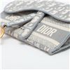 Image 3 : Christian Dior Gray Oblique Canvas Saddle Slim Pouch