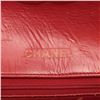 Image 7 : Chanel Vintage Red Quilted Lambskin Leather CC Mini Single Flap Shoulder Bag