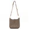 Image 1 : Hermes Etoupe Taurillon Leather Evelyne III PM Crossbody Bag GHW