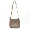 Image 2 : Hermes Etoupe Taurillon Leather Evelyne III PM Crossbody Bag GHW