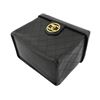 Image 4 : Chanel Vintage Black Quilted Leather Cosmos Line 2way Cosmetic Bag