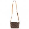 Image 2 : Louis Vuitton Brown Monogram Canvas Leather Viva Cite PM Shoulder Bag
