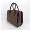 Image 3 : Louis Vuitton Damier Ebene Canvas Leather Triana Handbag