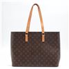 Image 2 : Louis Vuitton Brown Monogram Canvas Leather Luco Tote Bag