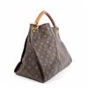 Image 2 : Louis Vuitton Brown Monogram Canvas Leather Artsy MM Hobo Bag