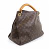 Image 2 : Louis Vuitton Brown Monogram Canvas Leather Artsy MM Hobo Bag
