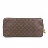 Image 8 : Louis Vuitton Brown Monogram Canvas Leather Neverfull GM Tote Bag