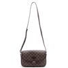 Image 1 : Louis Vuitton Damier Ebene Canvas Leather Sologne Crossbody Bag