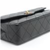 Image 4 : Chanel Black Quilted Lambskin Leather Paris Limited Edition Double Flap Shoulder