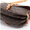 Image 3 : Louis Vuitton Brown Monogram Canvas Leather Saumur 30 cm Crossbody Bag