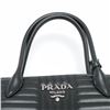 Image 7 : Prada Black Quilted Leather Diagram 2Way Bag