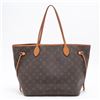 Image 2 : Louis Vuitton Brown Monogram Canvas Leather Neverfull MM Tote Bag