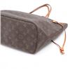 Image 3 : Louis Vuitton Brown Monogram Canvas Leather Neverfull MM Tote Bag