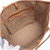 Image 7 : Louis Vuitton Brown Monogram Canvas Leather Neverfull MM Tote Bag