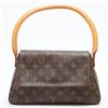 Image 1 : Louis Vuitton Brown Monogram Canvas Leather Mini Looping Bag
