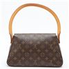 Image 2 : Louis Vuitton Brown Monogram Canvas Leather Mini Looping Bag