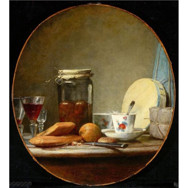 Jean Baptiste Chardin - Jar of Apricots