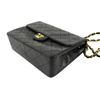 Image 3 : Chanel Vintage Black Quilted Lambskin Leather Mini Flap Shoulder Bag