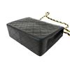 Image 4 : Chanel Vintage Black Quilted Lambskin Leather Mini Flap Shoulder Bag