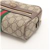 Image 3 : Gucci Brown GG Supreme Canvas Leather Ophidia Mini Belt Bag