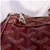 Image 8 : Goyard Red Goyardine Canvas Leather Croisiere 35cm Duffle Bag