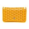 Image 1 : Goyard Orange Leather Plumet Wallet