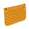Image 3 : Goyard Orange Leather Plumet Wallet