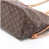 Image 3 : Louis Vuitton Brown Monogram Canvas Leather Neverfull MM Tote Bag