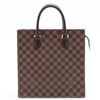 Image 1 : Louis Vuitton Damier Ebene Canvas Leather Venice PM Tote Bag