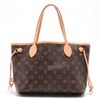 Image 1 : Louis Vuitton Brown Monogram Canvas Leather Neverfull PM Tote Bag