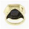 Image 7 : 18k Gold IPPOLITA Rock Candy Unique Faceted Blue Gray Stone Solitaire Ring