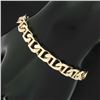 Image 6 : Men's 18k Yellow Gold 7.1mm 7" Large Gucci Mariner Link Chain Bracelet 28.21g