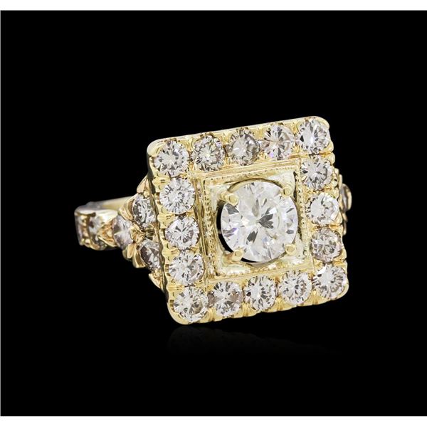 2.83 ctw Diamond Ring - 14KT Yellow Gold