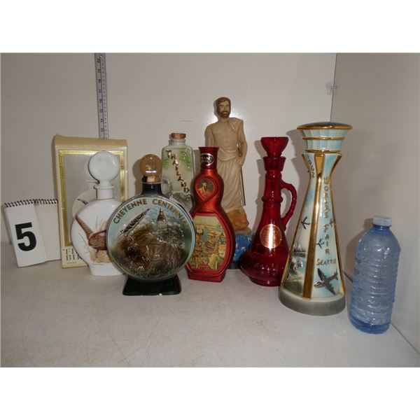 Jim Beam Liquor Decanters