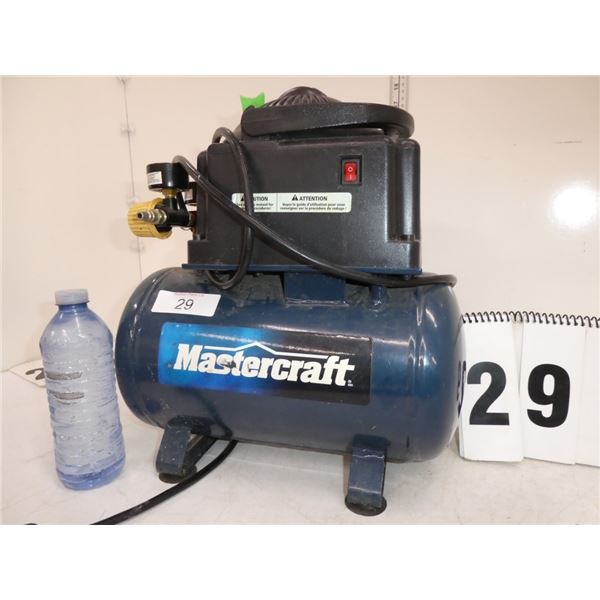 Mastercraft Air Compressor 2 Gallons Works
