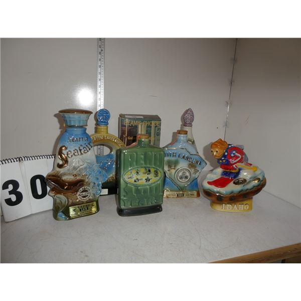 Jim Beam Liquor Decanters