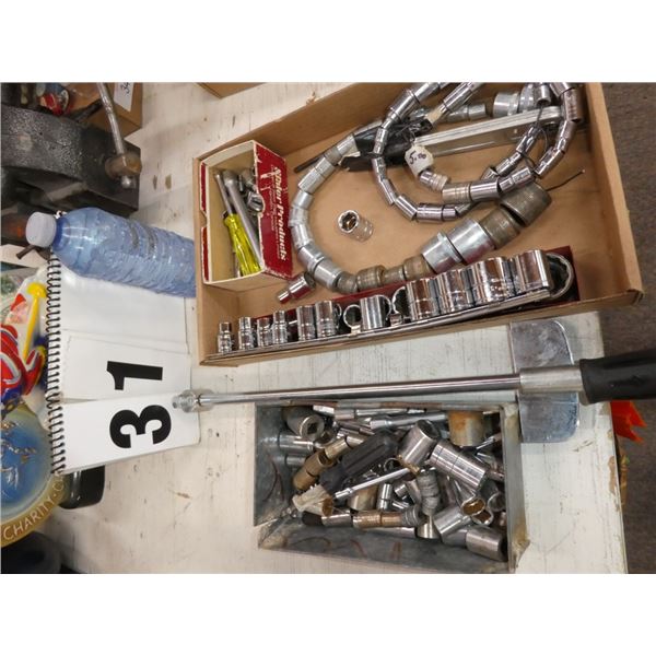 Misc Sockets 1/4" 3/8" 1/2" Drives
