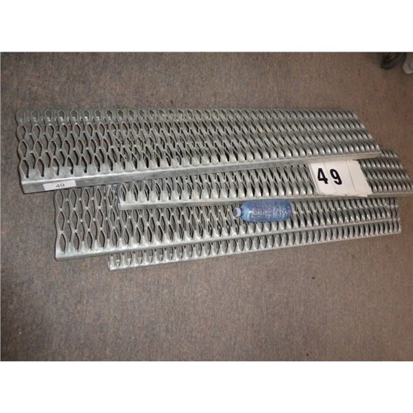 Expanded Metal Grating 4 Pcs10" x 2"  x 48"
