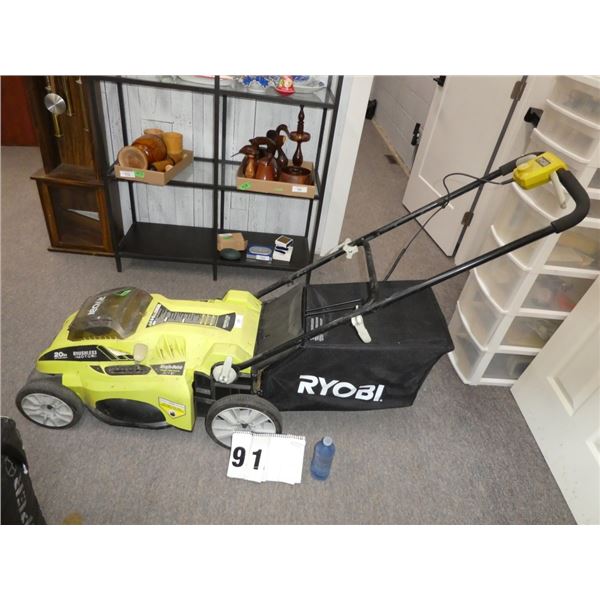 Ryobi 40v Cord Less Brushless Motor Lawn Mower